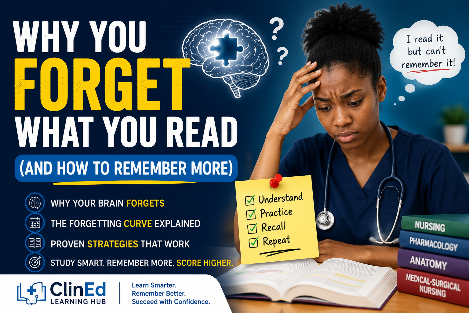Why You Forget What You Read (And How to Remember More)