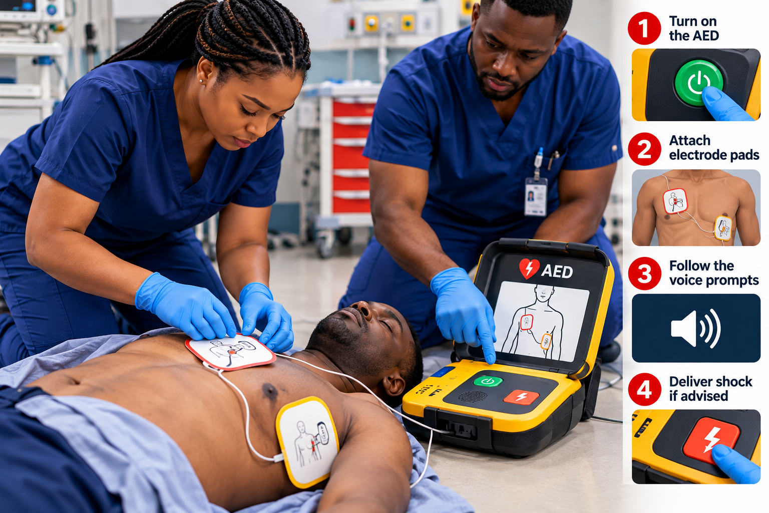 Automated External Defibrillator (AED) Use