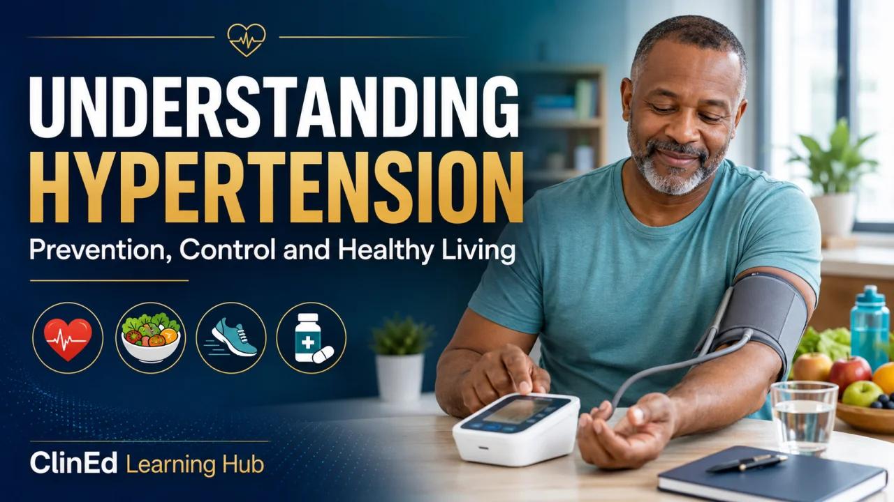 Understanding Hypertension: Prevention, Control and Healthy Living