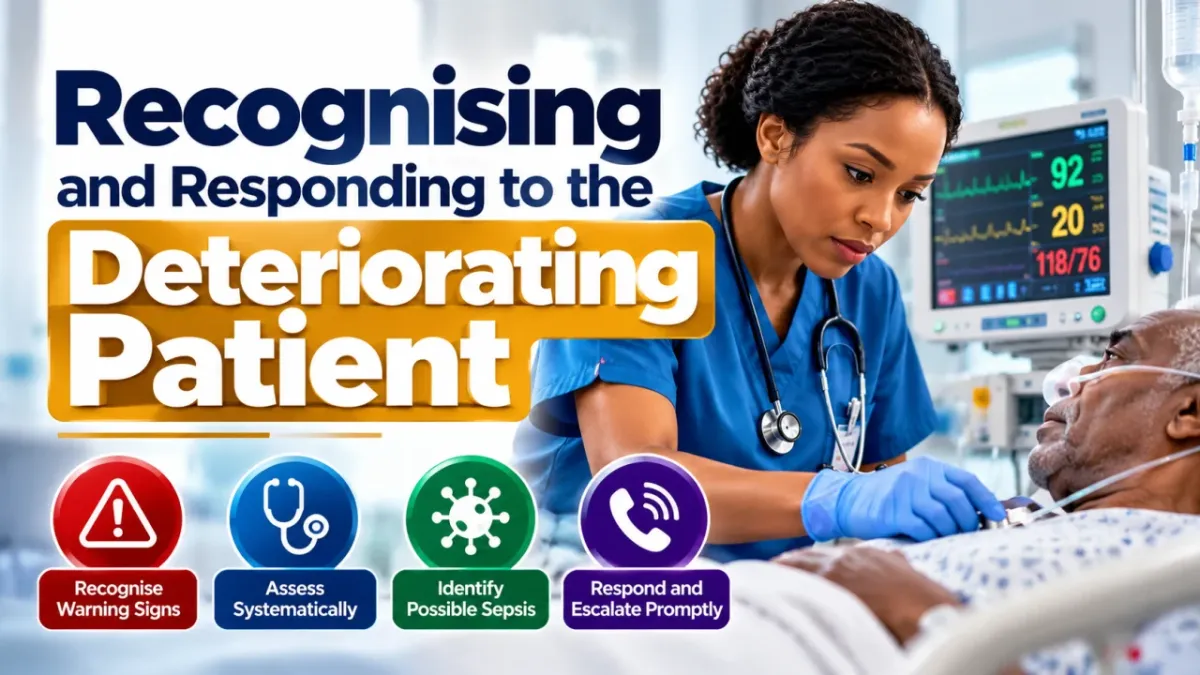 RECOGNISING AND RESPONDING TO THE DETERIORATING PATIENT