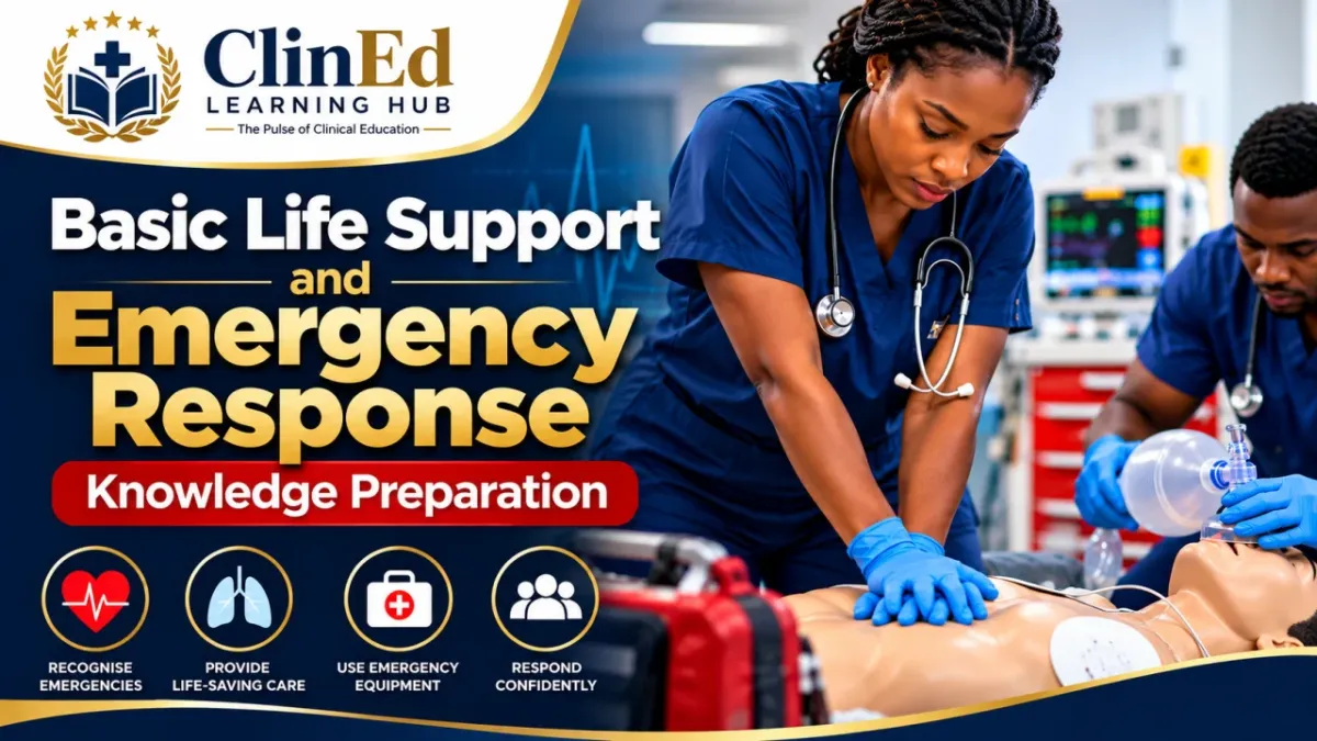 BASIC LIFE SUPPORT AND EMERGENCY RESPONSE: KNOWLEDGE PREPARATION