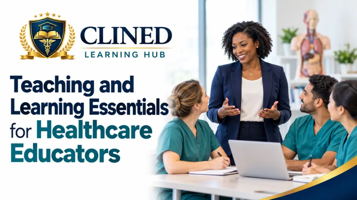 TEACHING AND LEARNING ESSENTIALS FOR HEALTHCARE EDUCATORS