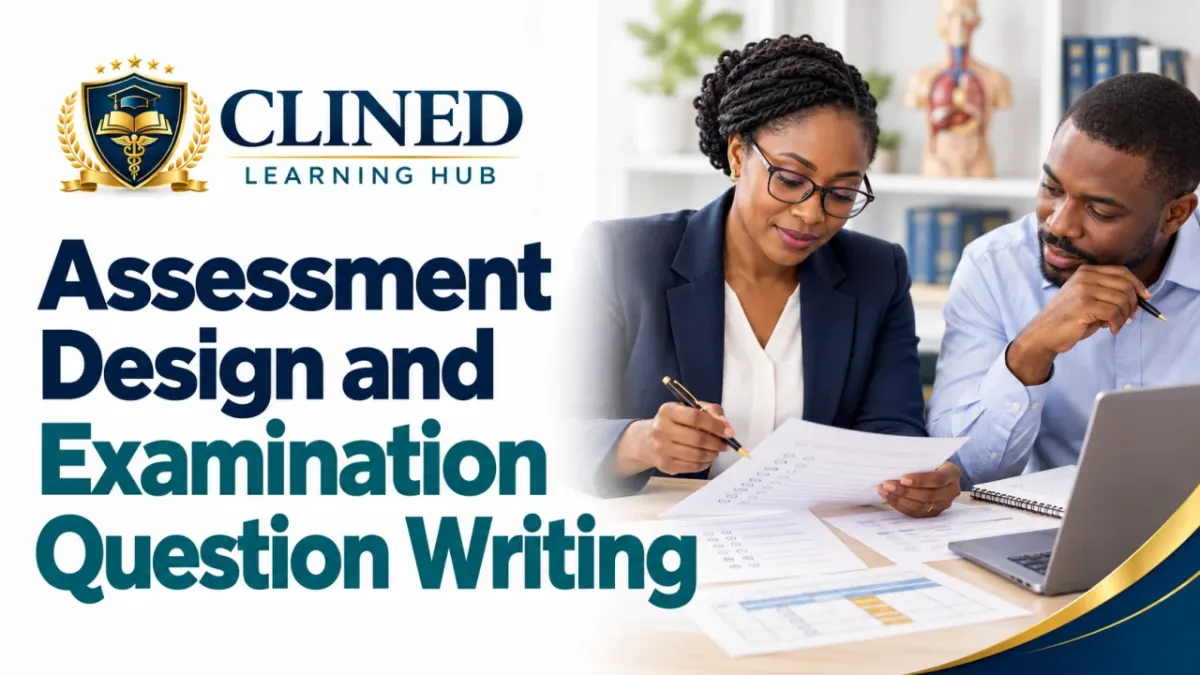 ASSESSMENT DESIGN AND EXAMINATION QUESTION WRITING